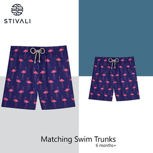 STIVALI Father & Son Matching Swim Trunks Kids Size - 5